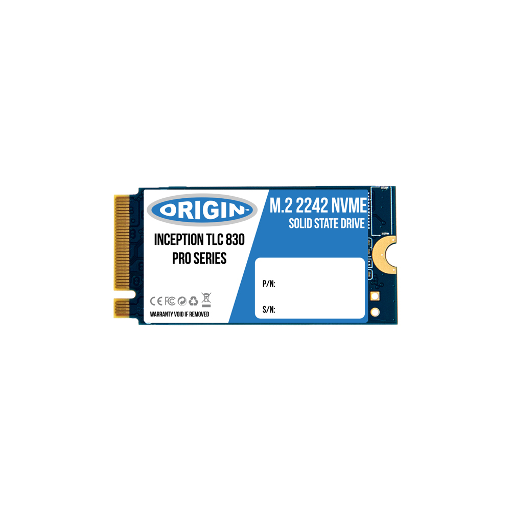 Origin Storage 5SS0W79529-OS drives allo stato solido 512 GB M.2 PCI Express 3.0 NVMe 3D TLC