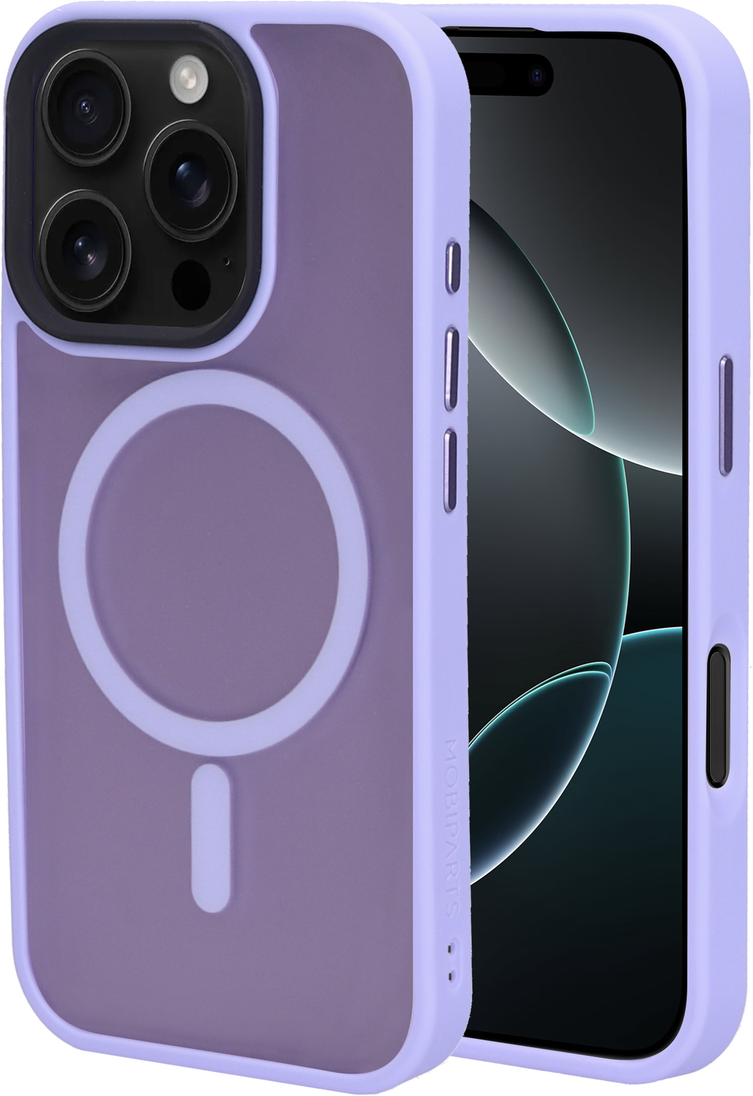 Mobiparts Hardcover Apple iPhone 16 Pro Satin Lila (Magsafe Compatible)