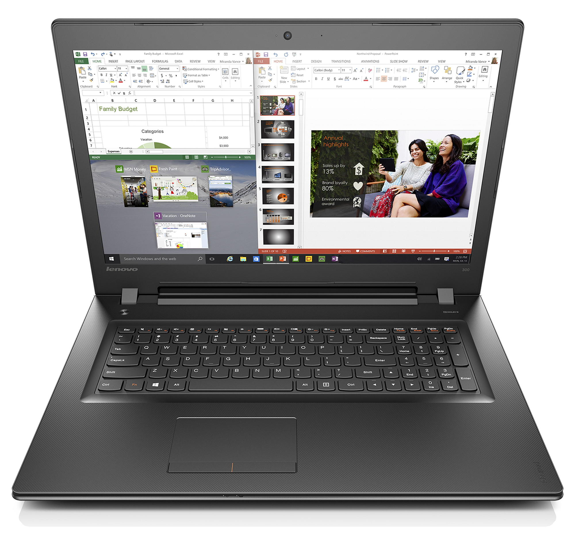 Lenovo ideapad 300 (17") – image 1