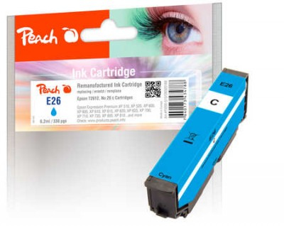 Peach PI200-513 ink cartridge 1 pc(s) Compatible Cyan