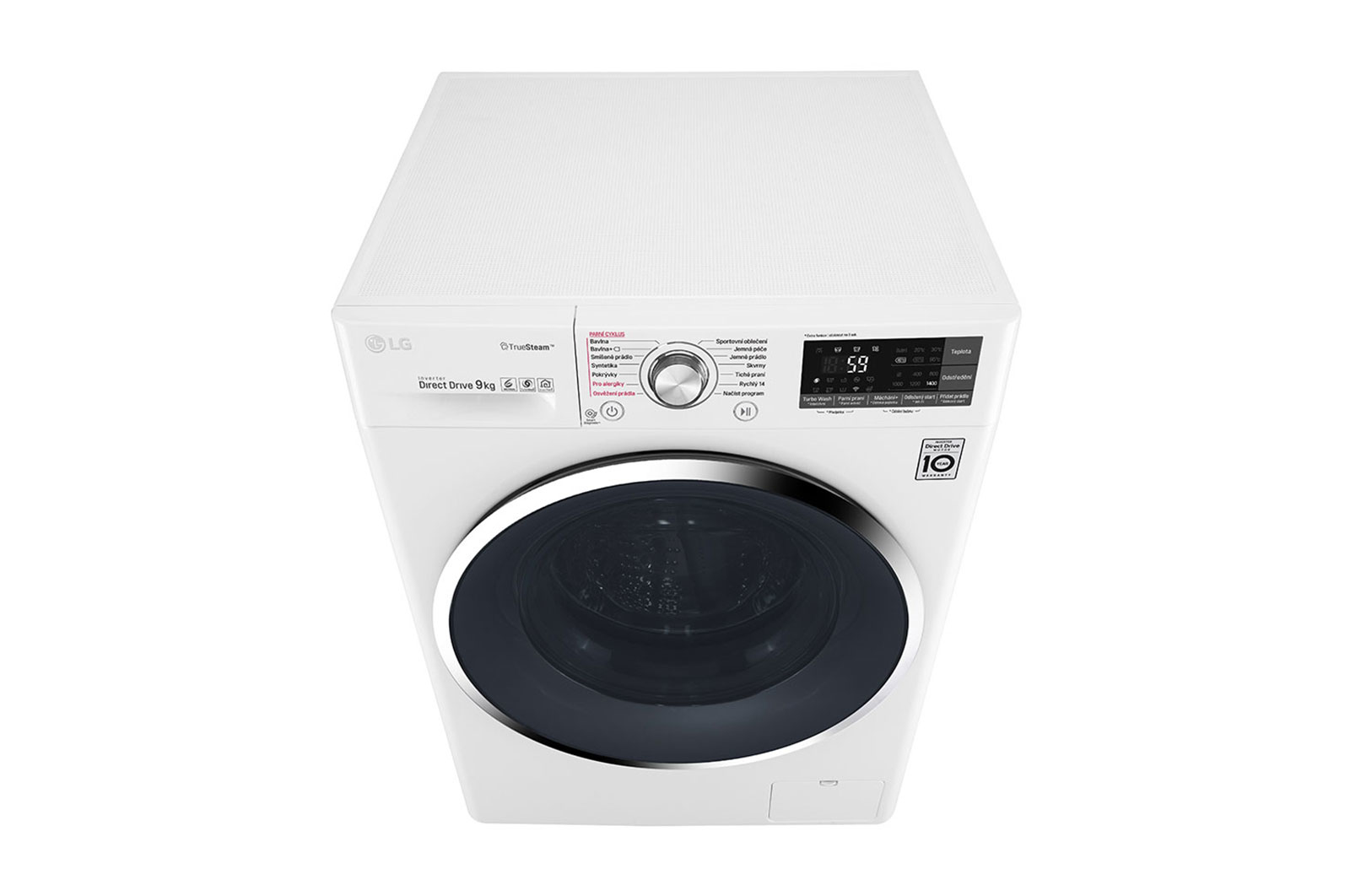 LG F94J8VH2WD washer dryer Freestanding Front-load White – image 7