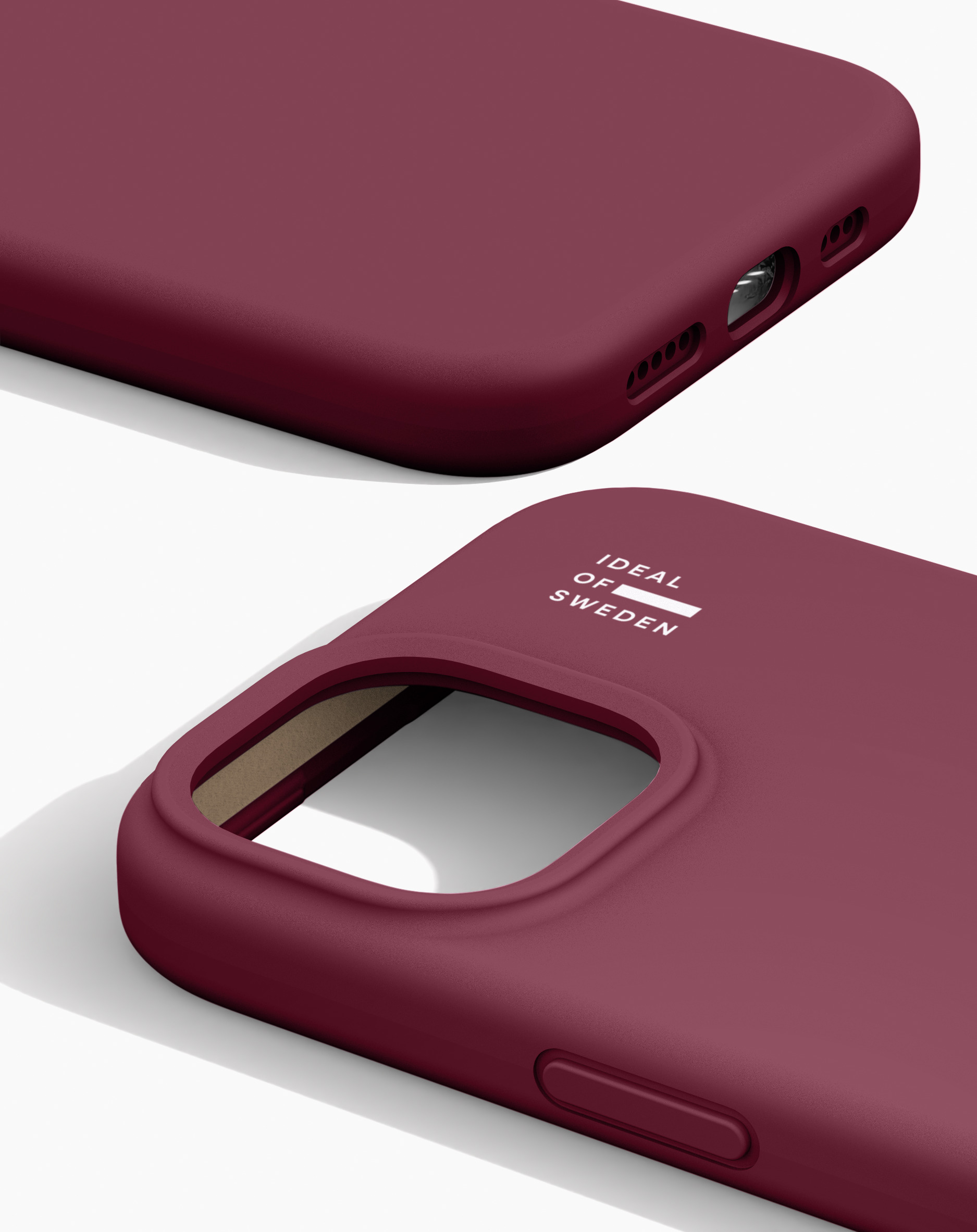 iDeal of Sweden Silicone Case MagSafe iPhone 13 / 14 / 15 / 16e / 17e Fine Wine – image 2