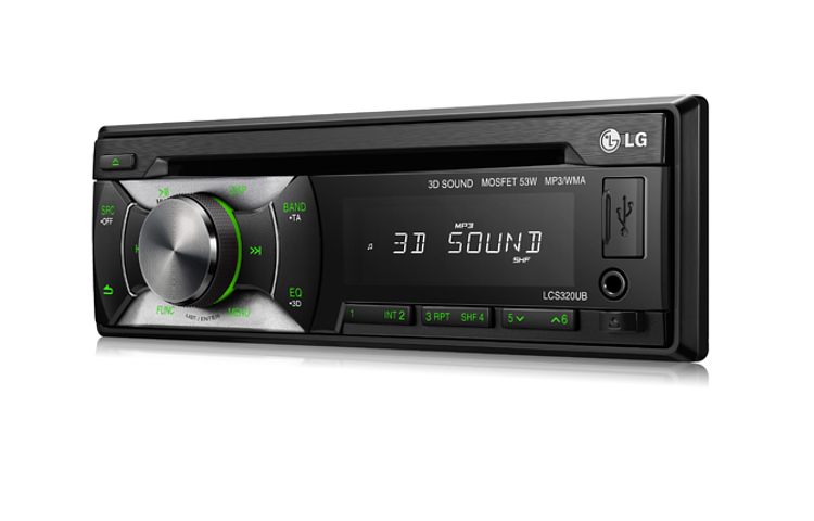 LG LCS320UB car media receiver Black – image 2
