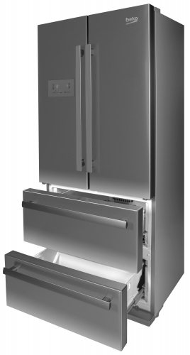 Beko GNE60522X side-by-side refrigerator Freestanding – image 5