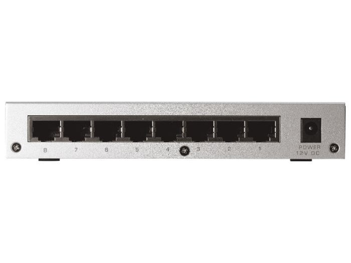 Zyxel GS-108B Unmanaged L2 Silver – image 2