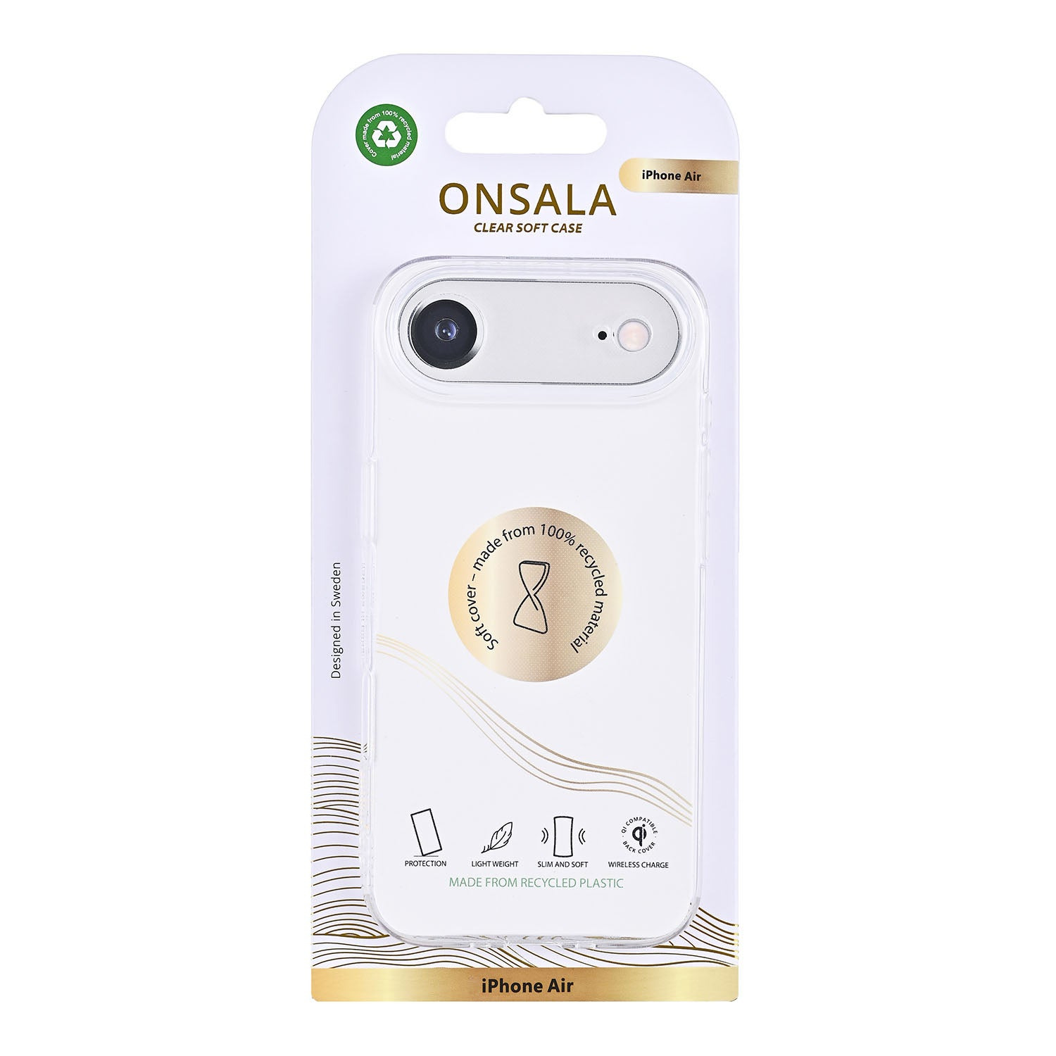 Onsala Phone Case Recycled TPU Transparent - iPhone Air – image 2