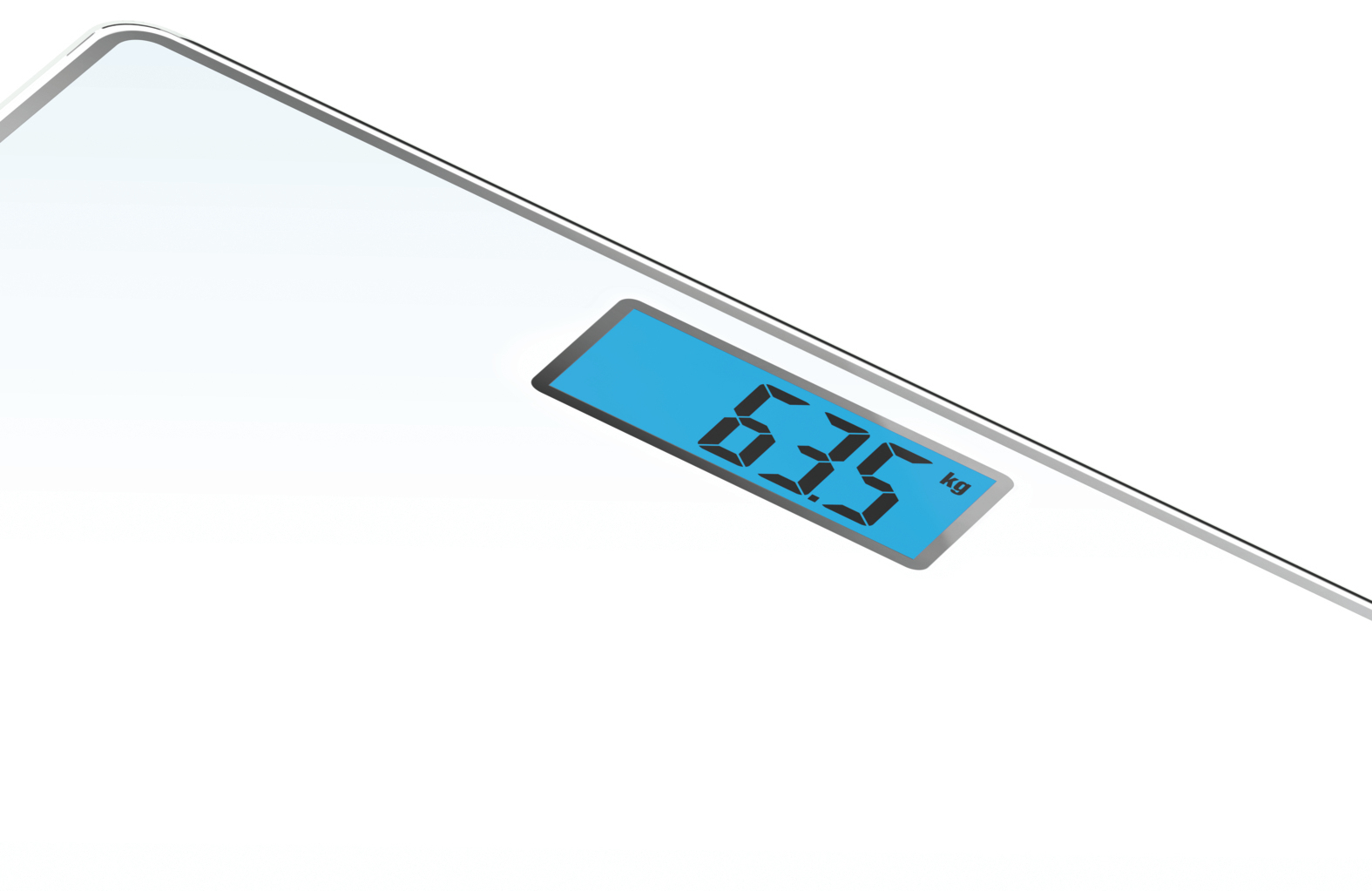Rowenta Classic BS1501 Square White Electronic personal scale – image 3