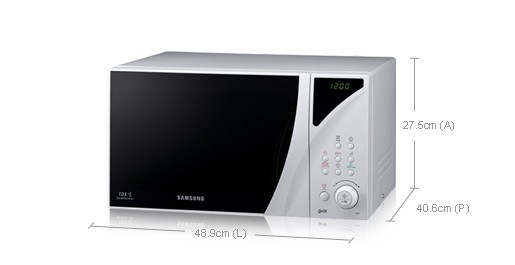 Samsung GE87Y microwave White