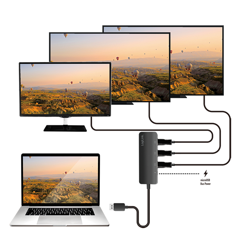 LogiLink DisplayPort splitter – image 5