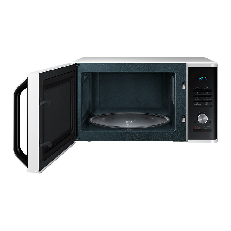 Samsung MS28J5255UW Black, White Solo microwave Countertop – image 2