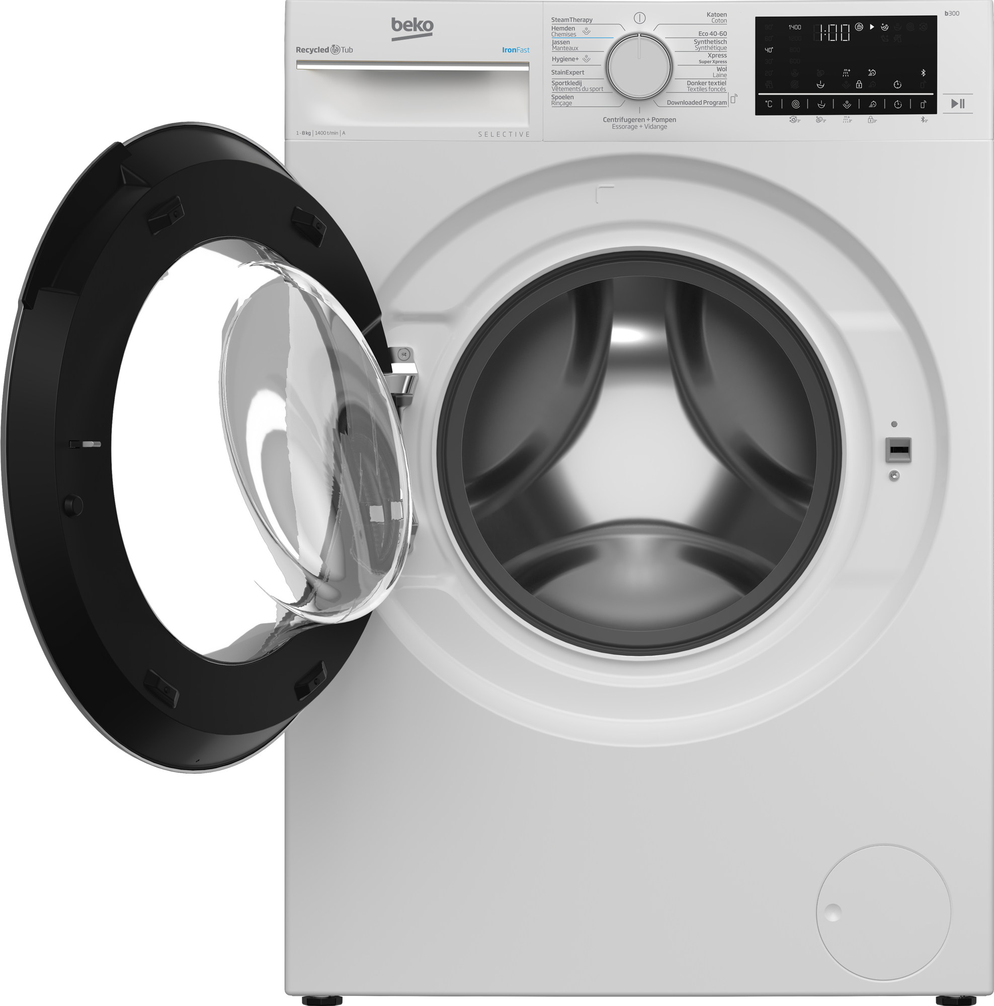 Beko B3WT5841WS2 washing machine Front-load – image 3