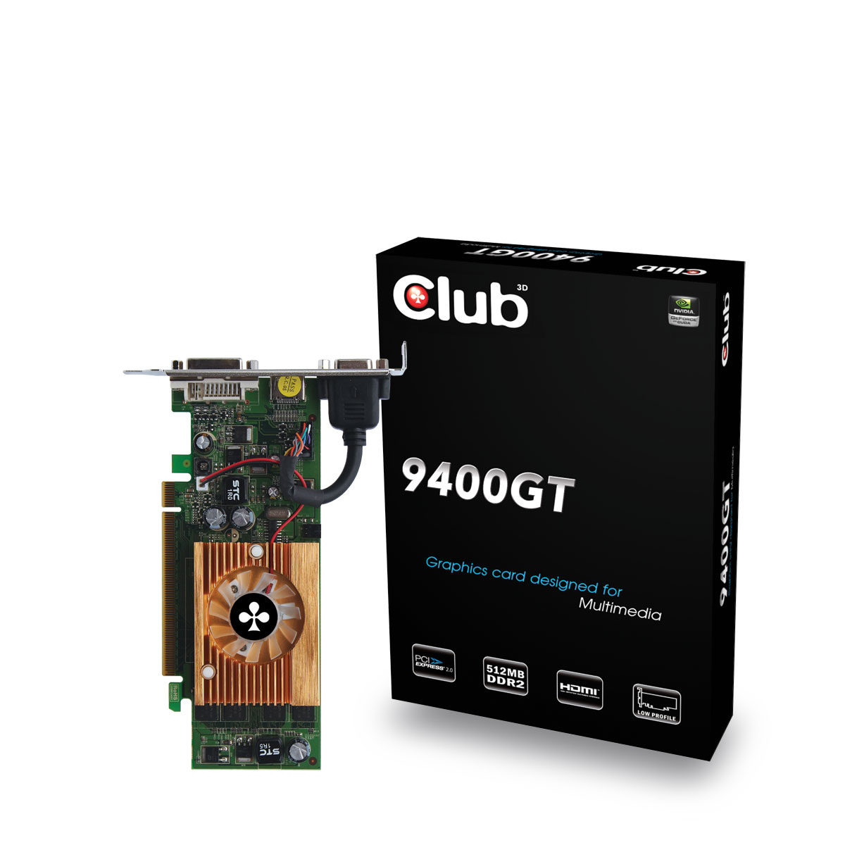 CLUB3D CGNX-G942LI graphics card GDDR2 – image 1