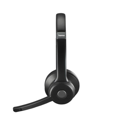 Hama BT700 Headset Wireless Head-band Calls/Music USB Type-C Bluetooth Black – image 4
