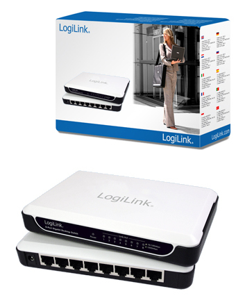 LogiLink Gigabit Desktop Switch