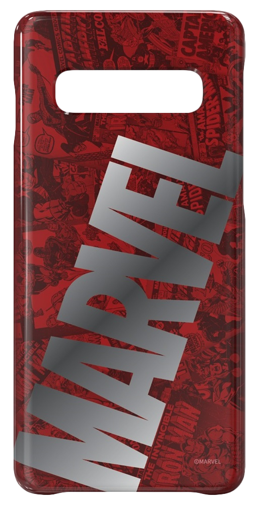 Samsung GP-G973HIFGKWG mobile phone case Cover Red, Silver – image 1