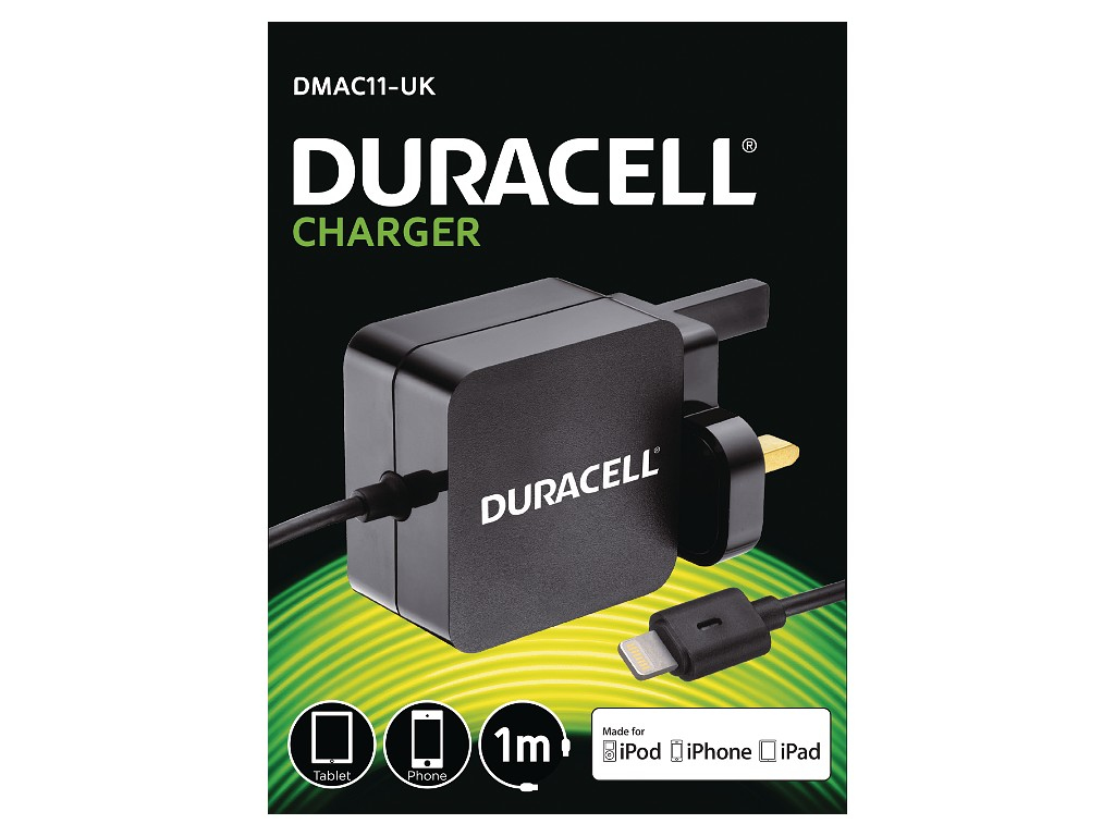 Duracell 2.4A Phone/Tablet Wall Charger