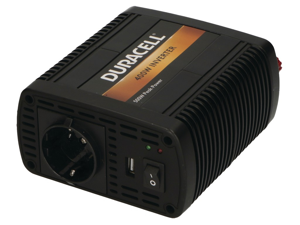 Duracell 400W Single EU Socket Inverter – image 3