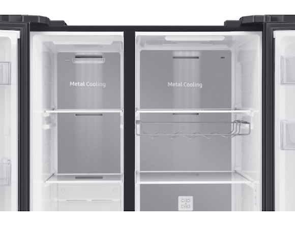 Samsung RS62R50412C side-by-side refrigerator Freestanding – image 8