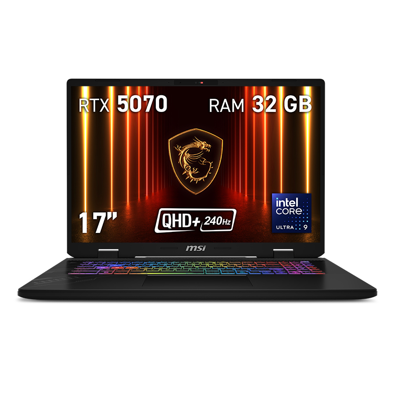 MSI Crosshair 17 HX AI D2XWGKG-064XESNN