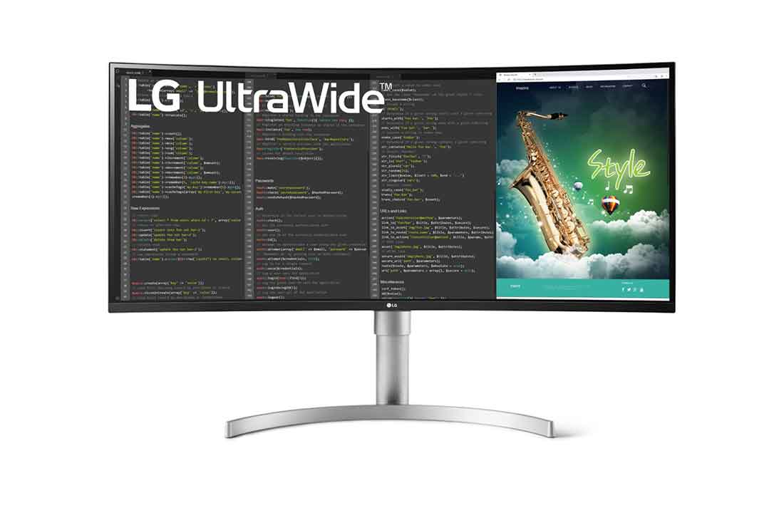 LG 35WN75CP-W computer monitor – image 1