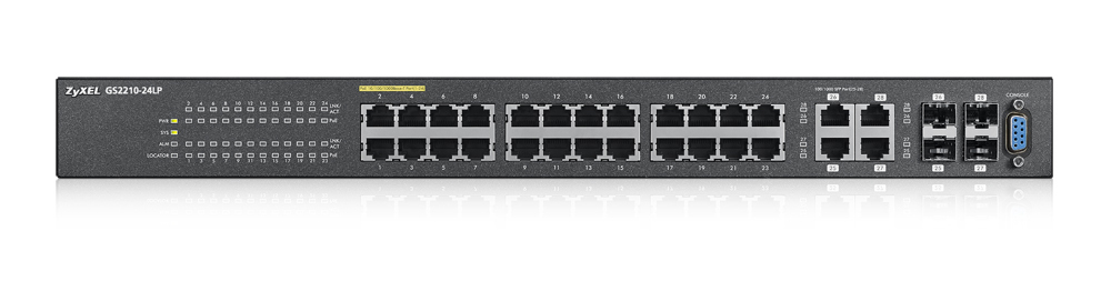 Zyxel GS2210-24LP Managed L2 Gigabit Ethernet (10/100/1000) 1U – image 3