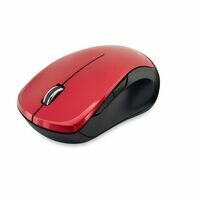 Mouse VERBATIM Inalámbrico Silencioso USB-C 1600 DPI - Rojo 70761 - 70761