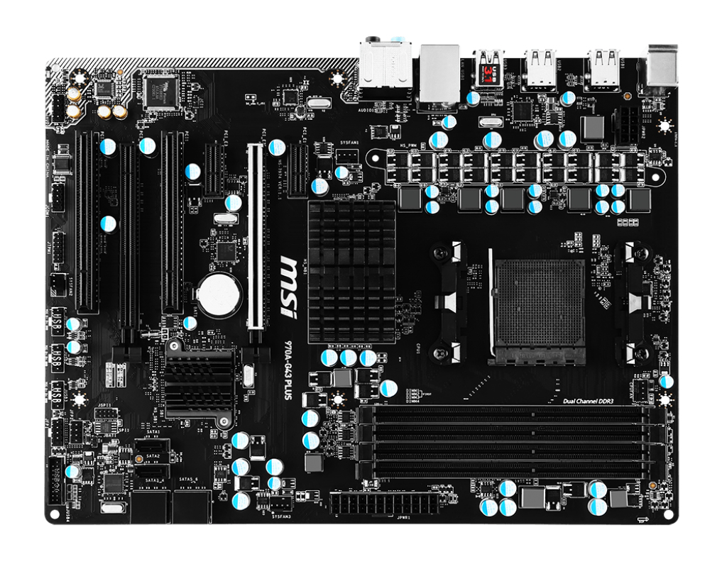 MSI 970A-G43 PLUS – image 2