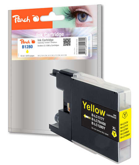 Peach 314998 ink cartridge 1 pc(s) Yellow