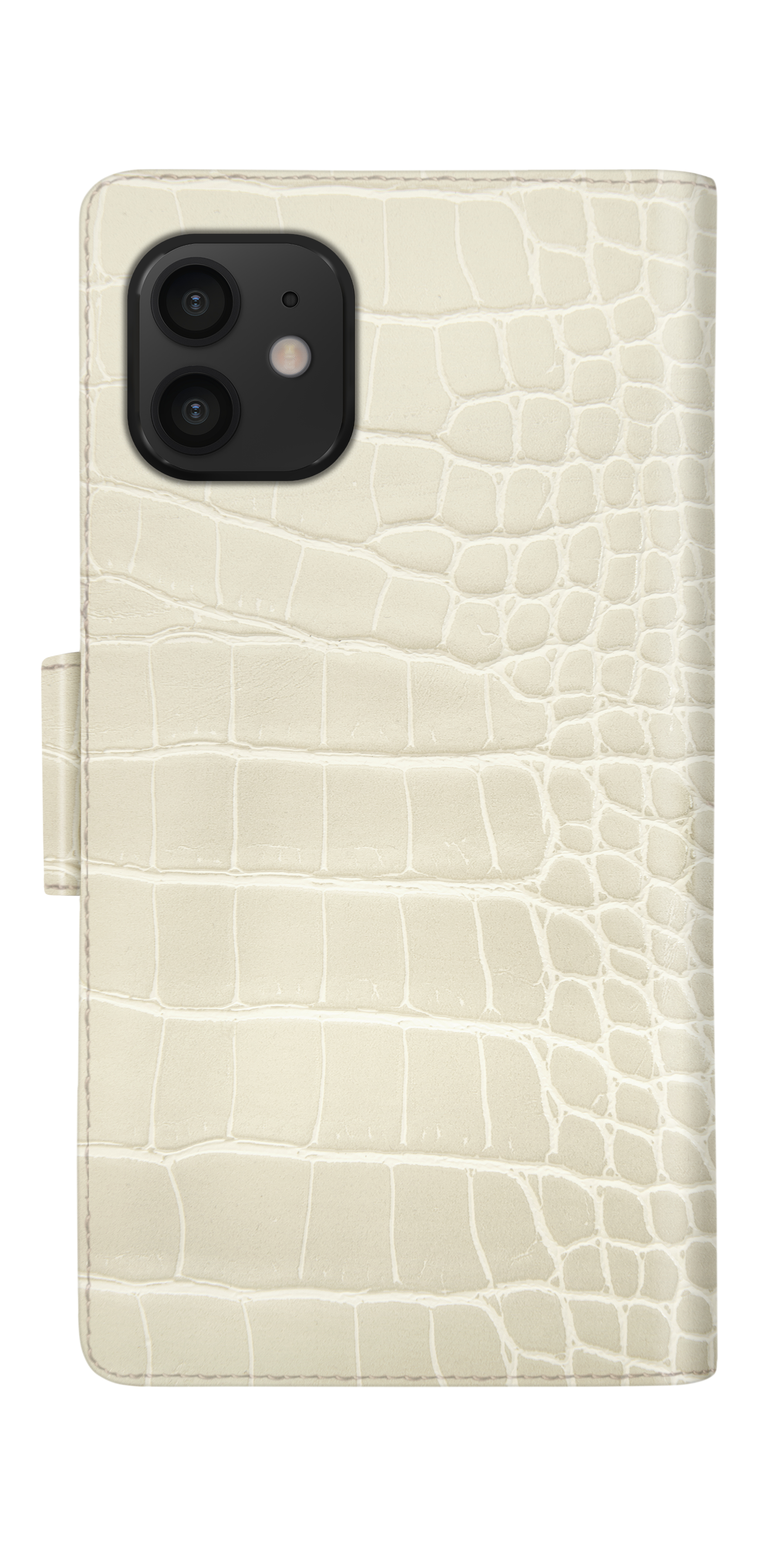 iDeal of Sweden Cora Phone Wallet iPhone 12/12P Beige Croco – image 2