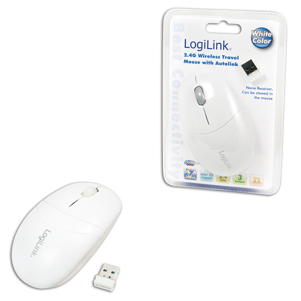 LogiLink ID0068 mouse Office RF Wireless Optical 1000 DPI – image 2