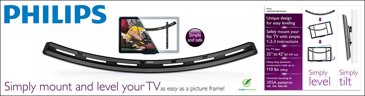 Philips LCD wall mount SQM6435/17 – image 2