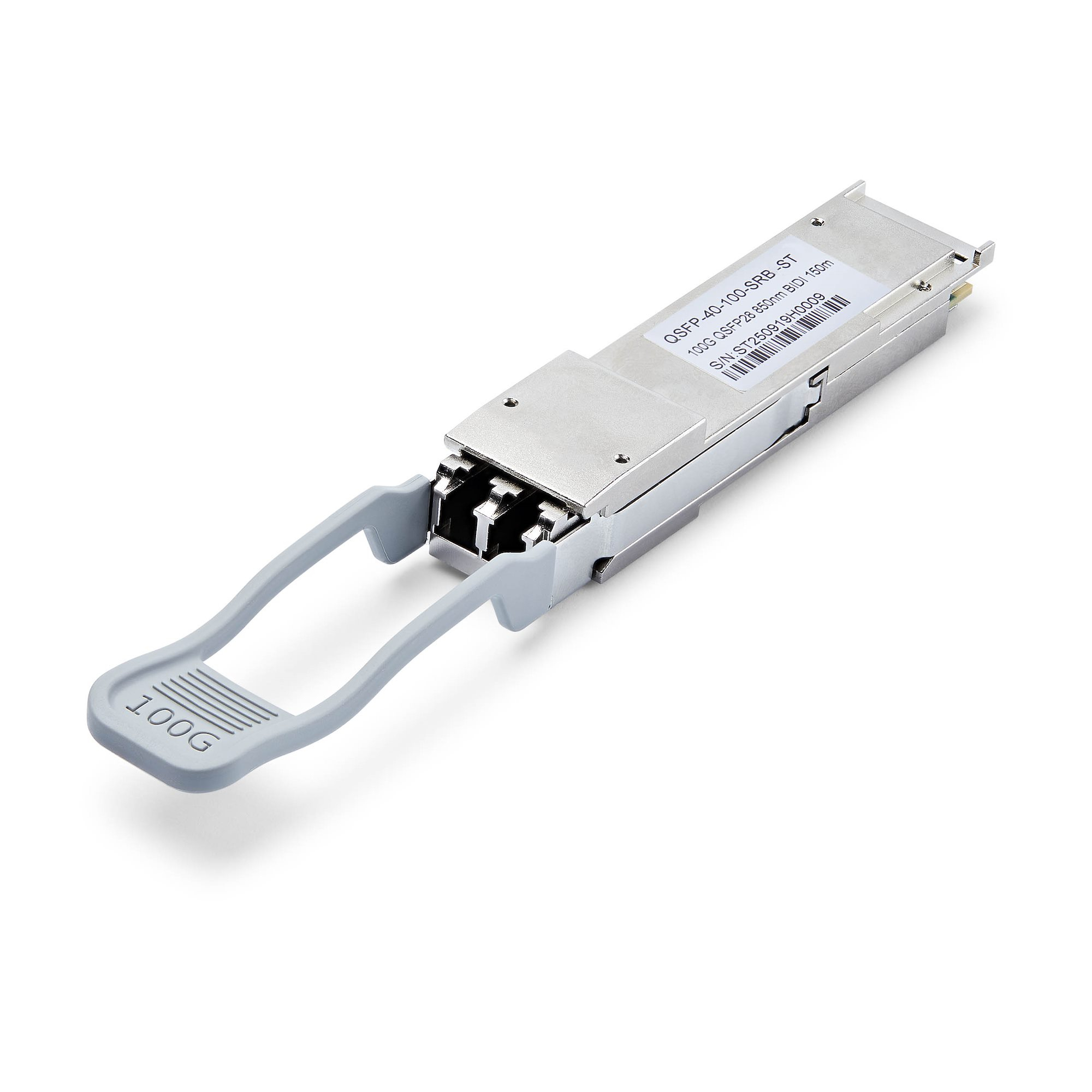 StarTech.com Cisco QSFP-40/100-SRBD Compatible QSFP Module, 40/100Gbps Multi Mode Fiber (MMF), 100m [328ft], LC Transceiver, 850nmTX/900nmRX – image 1