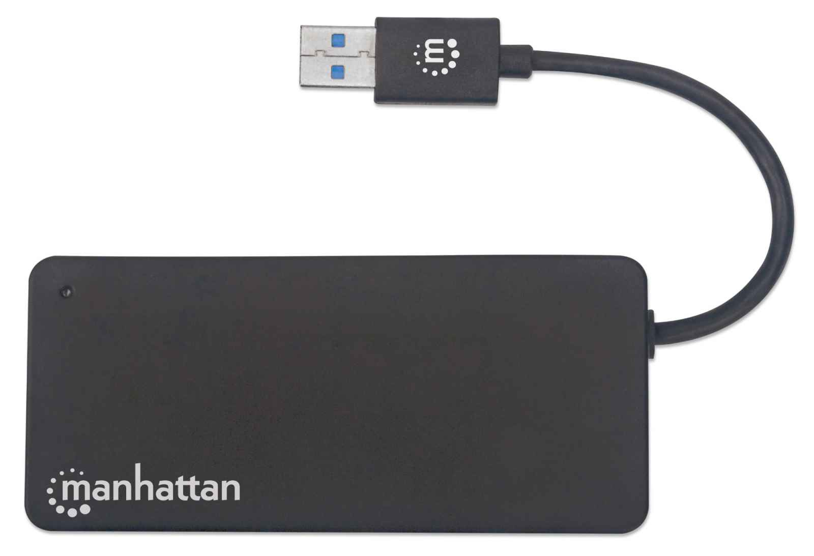 Manhattan USB-A 3-Port Hub with Card Reader, 3x USB-A ports, 5 Gbps (USB 3.2 Gen1 aka USB 3.0), SD, MicroSD, MMC and Memory Stick; Bus Power, SuperSpeed USB, Bl – image 4