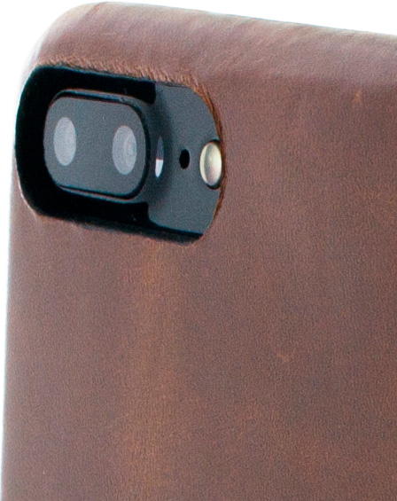 Mobiparts Excellent Backcover Apple iPhone 7 Plus, iPhone 8 Plus Oaked Cognac – image 4