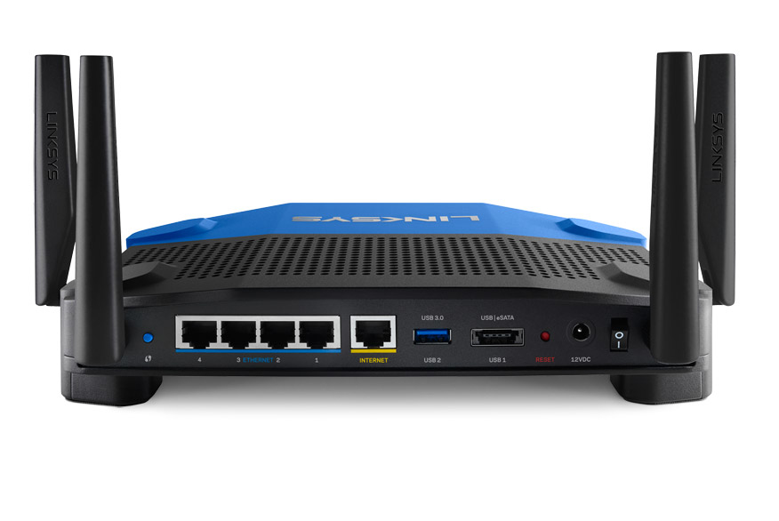 Linksys WRT1900AC wireless router Dual-band (2.4 GHz – image 3