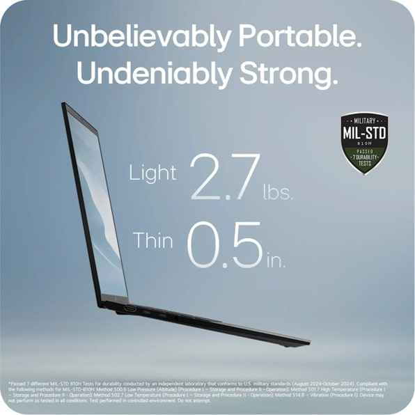 LG Gram Pro 16Z90TP-K.AAW4U1 laptop Intel Core Ultra 7 255H – image 6