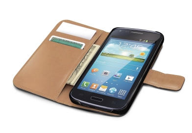 Celly WALLY349 mobile phone case Wallet case Black – image 3