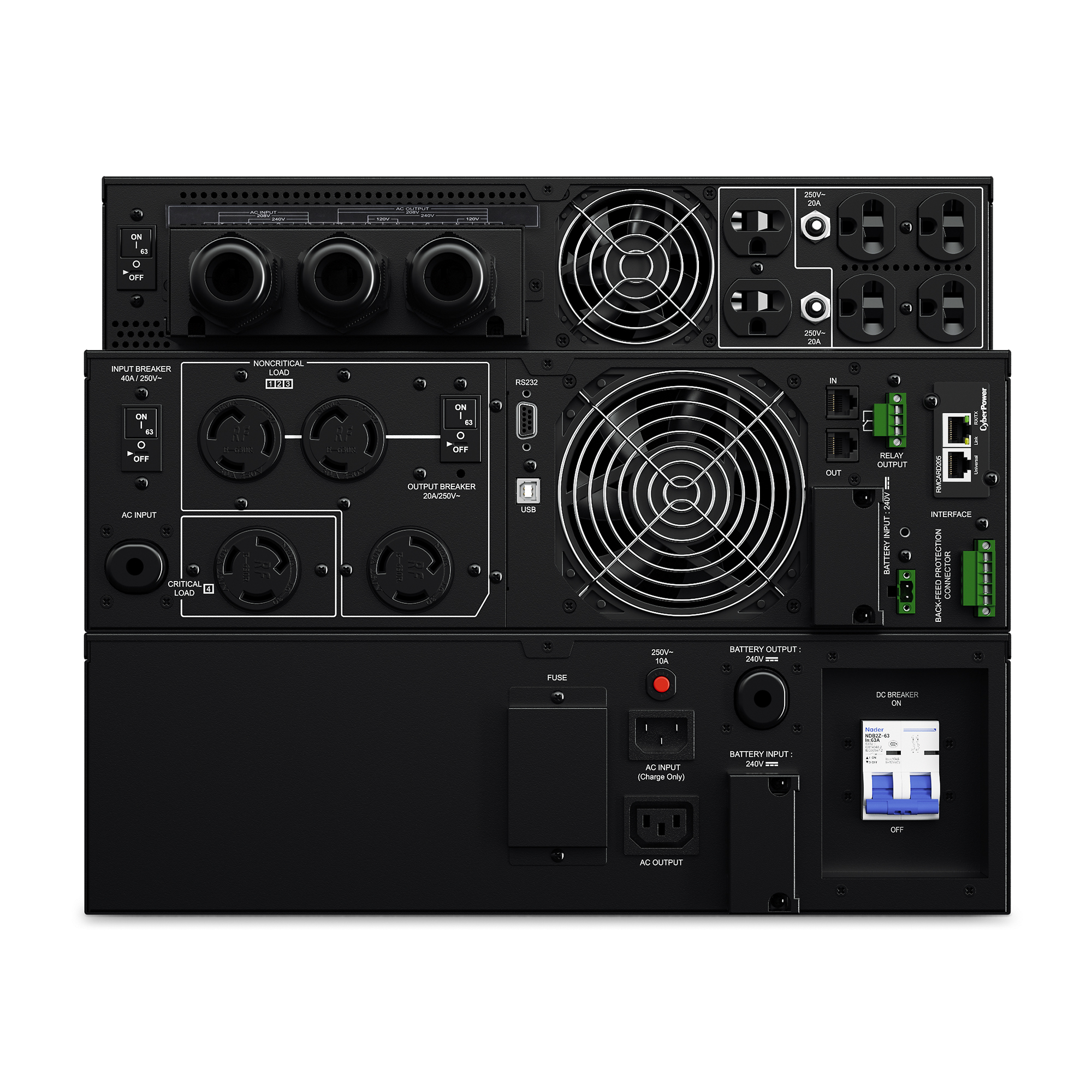 CyberPower OL6KRTF uninterruptible power supply (UPS) Double-conversion (Online) 6 kVA – image 4