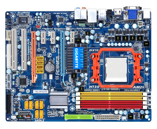 GIGABYTE GA-MA785G-UD3H - AMD 785G + SB710 – image 1