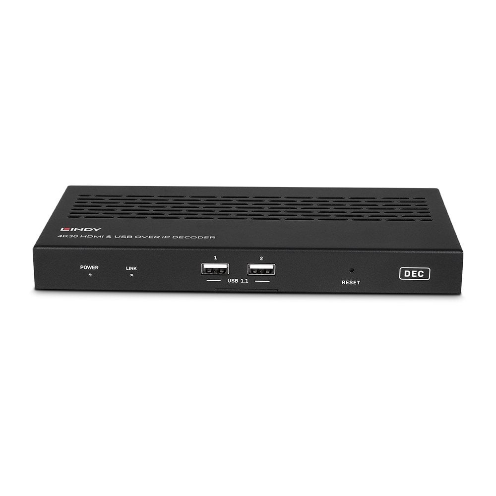 Lindy 4K30 HDMI and USB over IP System - Decoder – image 3
