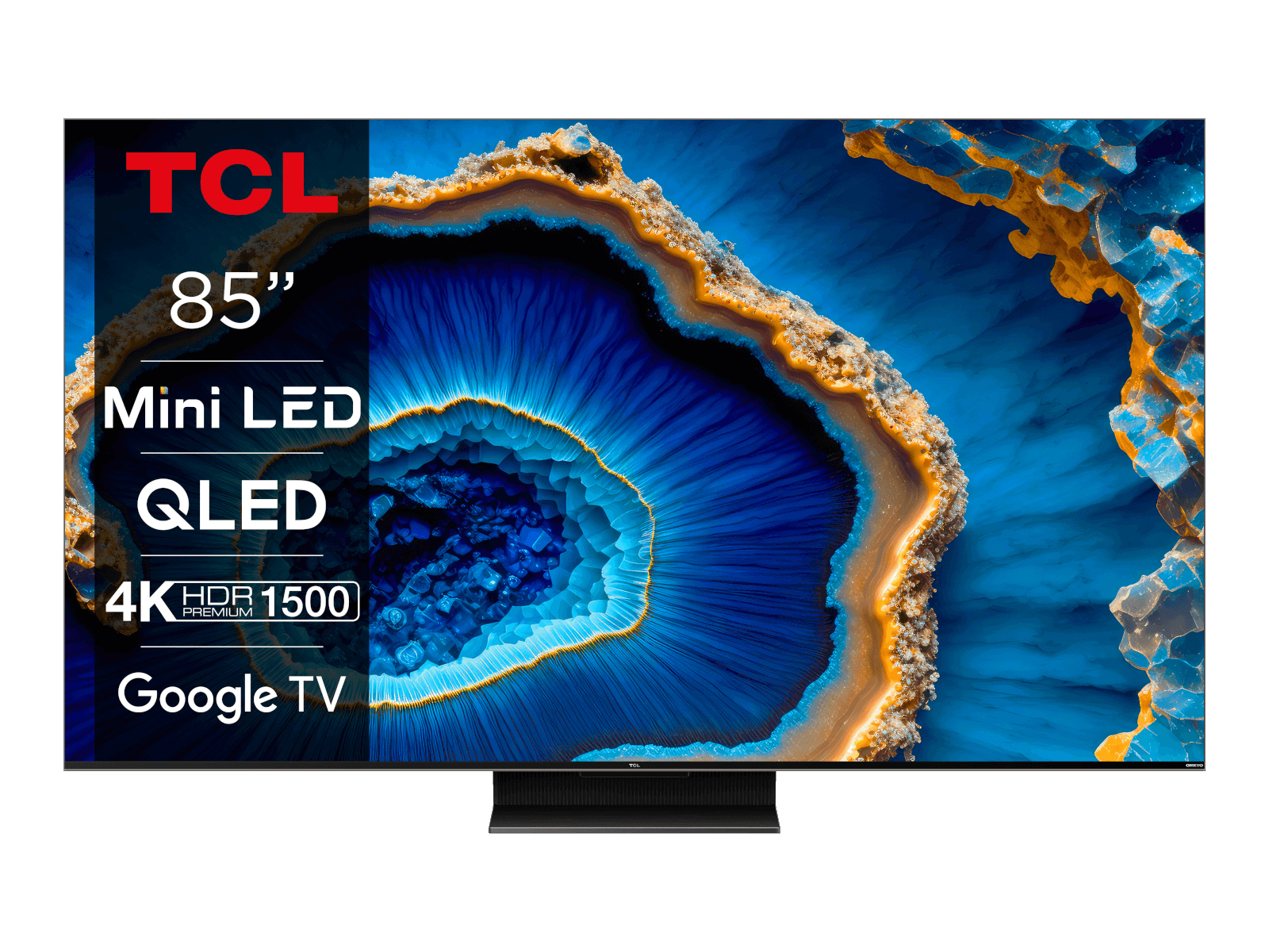 TCL C80 85C809 TV 2.16 m (85") 4K Ultra HD Smart TV Wi-Fi Black 1500 cd/m²
