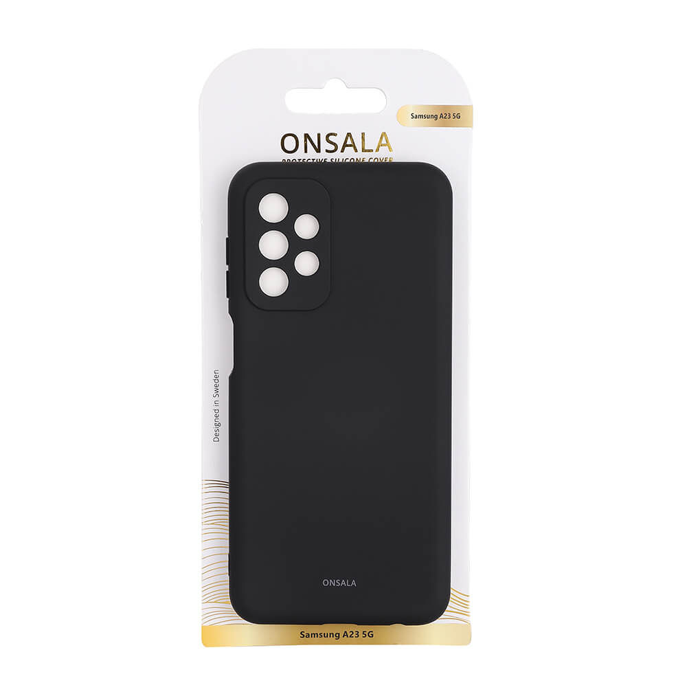 Onsala Phone Case Silicone Black - Samsung Galaxy A23 – image 2