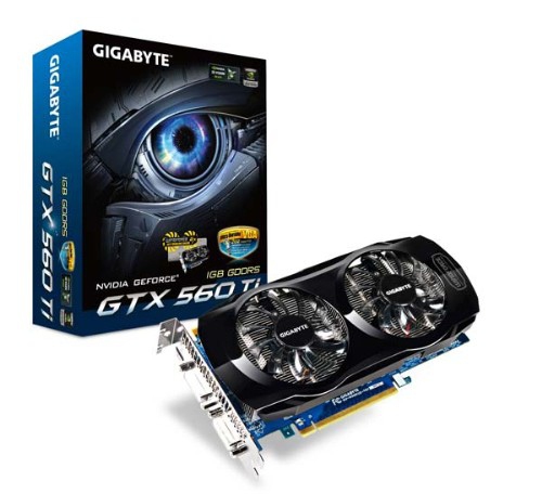 GIGABYTE GV-N560UD-1GI graphics card NVIDIA GeForce GTX 560 Ti