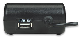 Manhattan 101615 mobile device charger Mobile phone, MP3, Laptop Black AC, Cigar lighter, USB Auto, Indoor – image 8