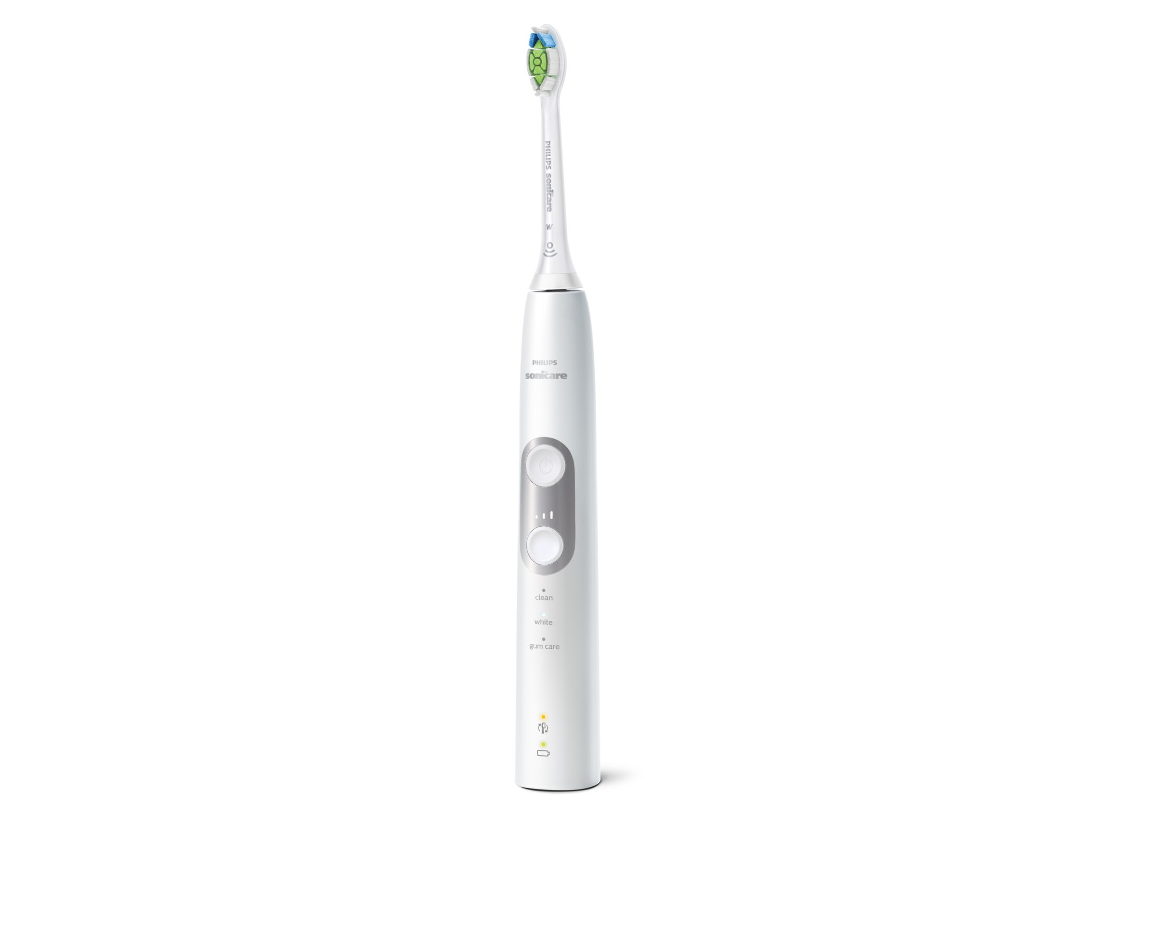 Philips Sonicare HX6877/34 spazzolino elettrico Adulto Spazzolino elettrico sonico Argento Bianco