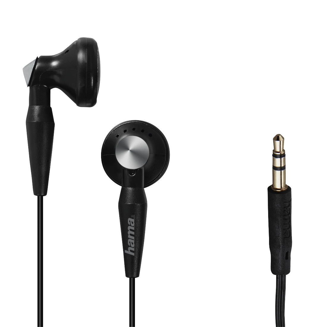 Hama Basic4Music Headphones Wired In-ear Music Black – image 1