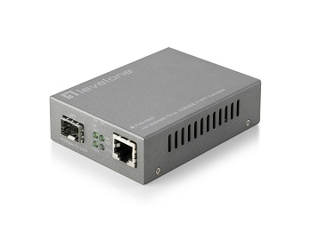 LevelOne 10/100BASE-TX to 100BASE-X SFP Smart Converter – image 1