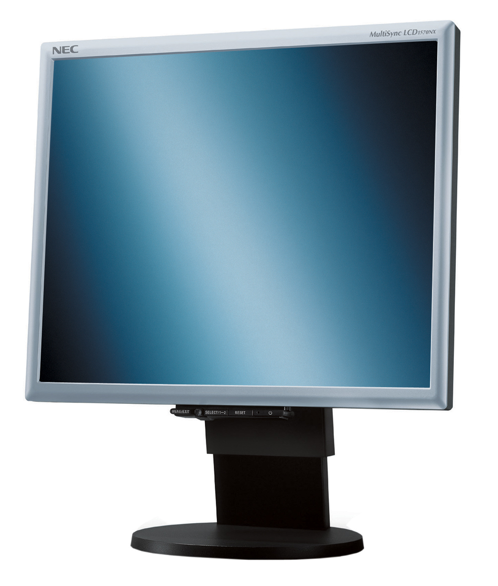 NEC MultiSync® LCD1570NX RoHS (Silver front bezel, black back cabinet)