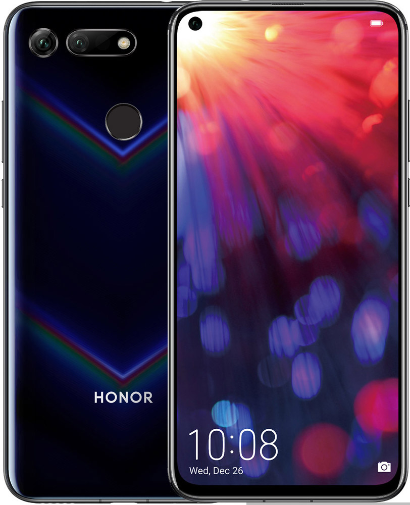 Honor View20 16.3 cm (6.4") Dual SIM Android 9.0 4G USB Type-C 6 GB 128 GB 4000 mAh Black – image 1