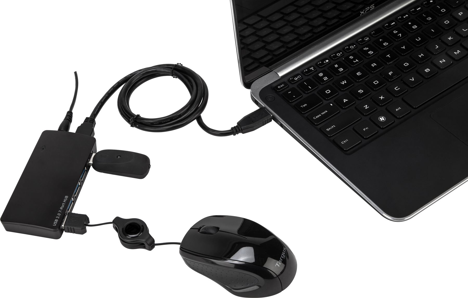 Targus ACH125AU interface hub USB 2.0 Black – image 2